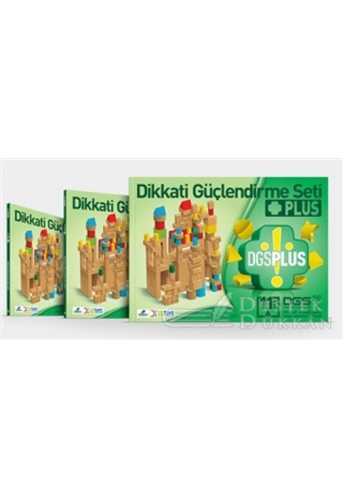Dikkati Güçlendirme Seti Dgs-plus (3 Kitap - Materyalsiz 11 Yaş)