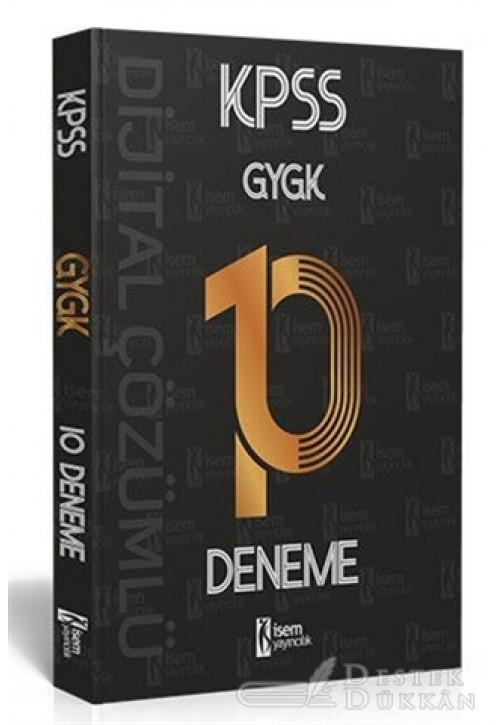 2021 KPSS Genel Yetenek Genel Kültür Tamamı Dijital Çözümlü 10 Deneme