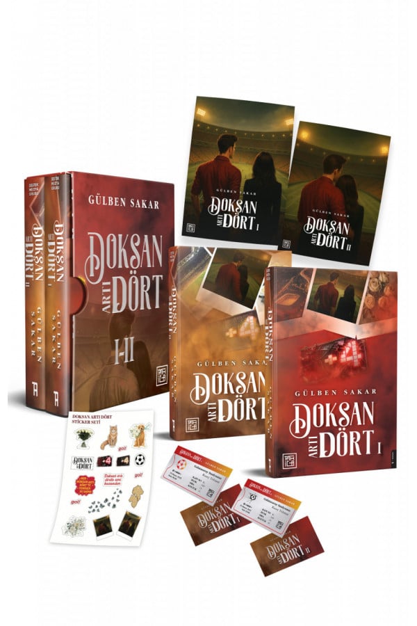 Doksan Artı Dört 1-2 Kutulu Set (Ciltli)