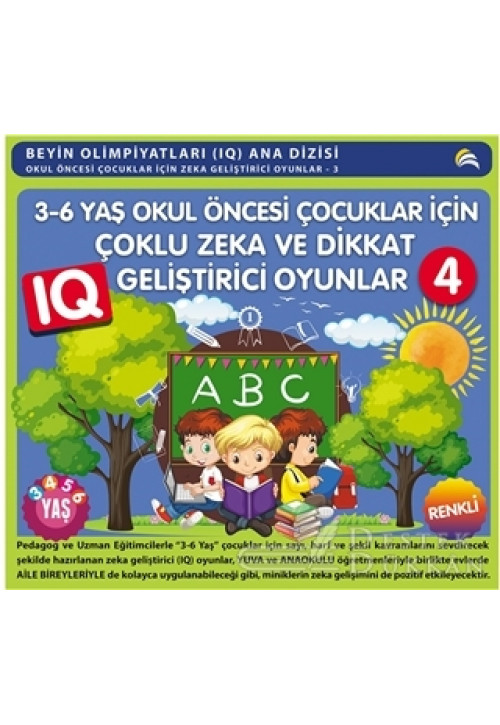 3 - 6 Yaş Okul Öncesi Çocuklar İçin Çoklu Zeka ve Dikkat Geliştirici Oyunlar 4