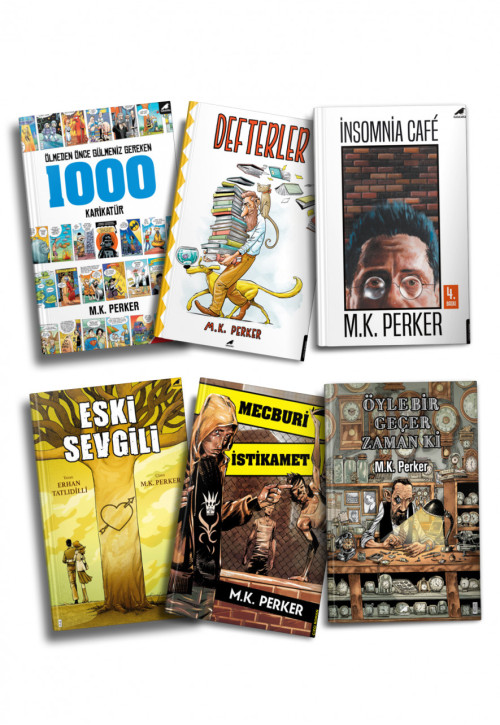 M.K. Perker Set 6 Kitap