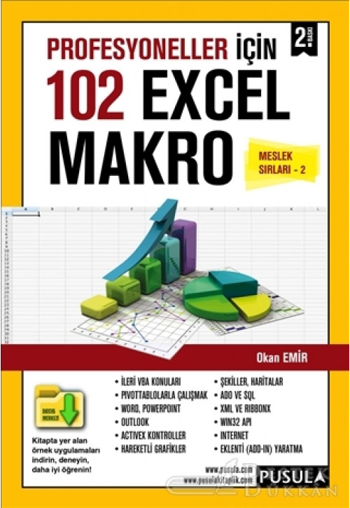 Profesyoneller Icin 102 Ornekle Excel Makro Meslek Sirlari 2 Okan Emir Destek Dukkan