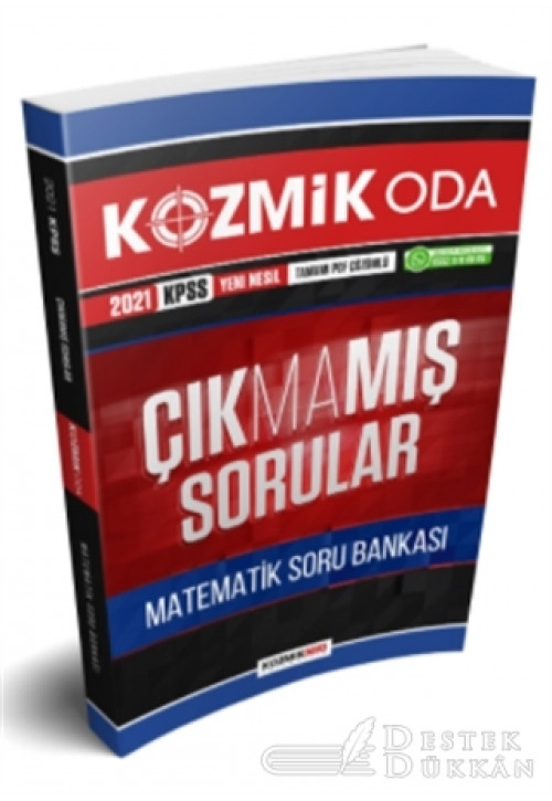 2021 KPSS Genel Kültür Çıkmamış Matematik Soru Bankası (tamamı PDF Çözümlü)