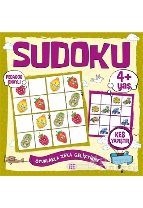 Çocuklar İçin Sudoku Kes Yapıştır (4+ Yaş)