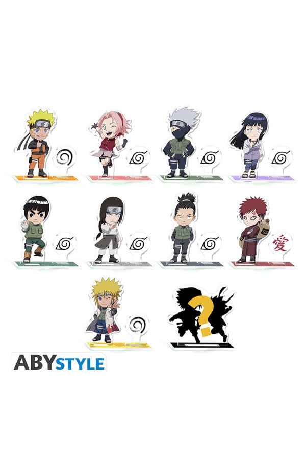 NARUTO SHIPPUDEN Sürpriz Çanta Akrilik Mini Figür