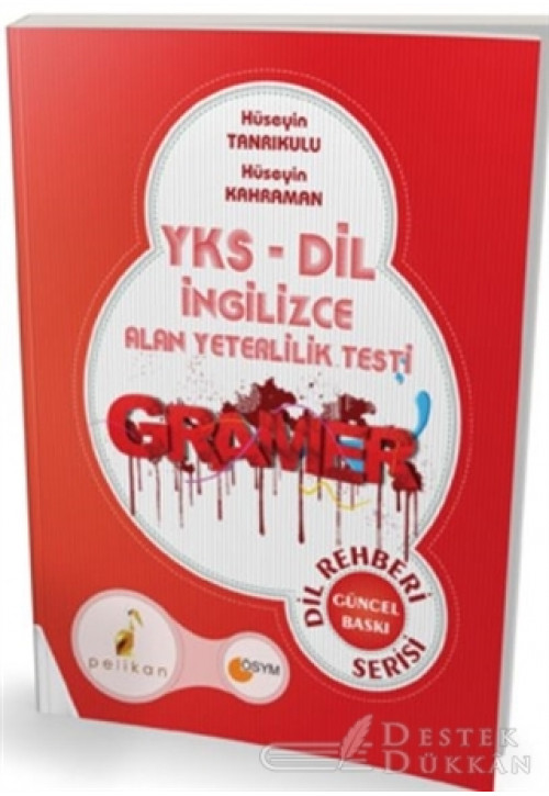 2018 YKS DİL İngilizce Alan Yeterlilik Testi Gramer Kitabı Dil Rehberi Serisi
