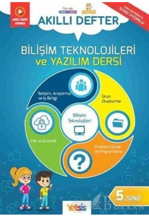 5. Sınıf Bilişim Teknolojileri ve Yazılım Dersi Akıllı Defter