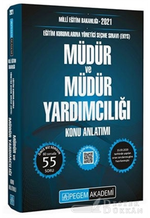 2021 MEB EKYS Müdür ve Müdür Yardımcılığı Konu Anlatımlı