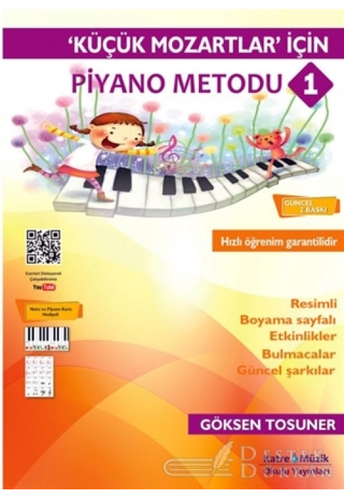 Küçük Mozartlar İçin Piyano Metodu 1