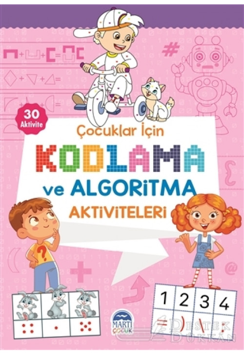 Çocuklar İçin Kodlama ve Algoritma Aktiviteleri - Pembe