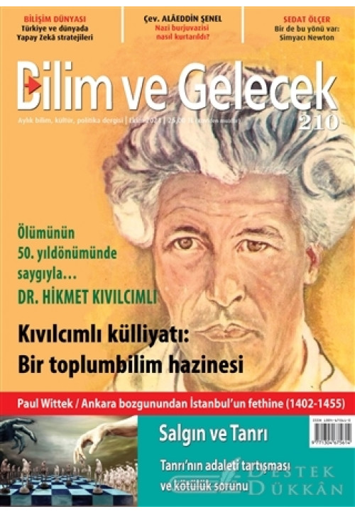 Bilim ve Gelecek Dergisi Sayı: 210 Ekim 2021