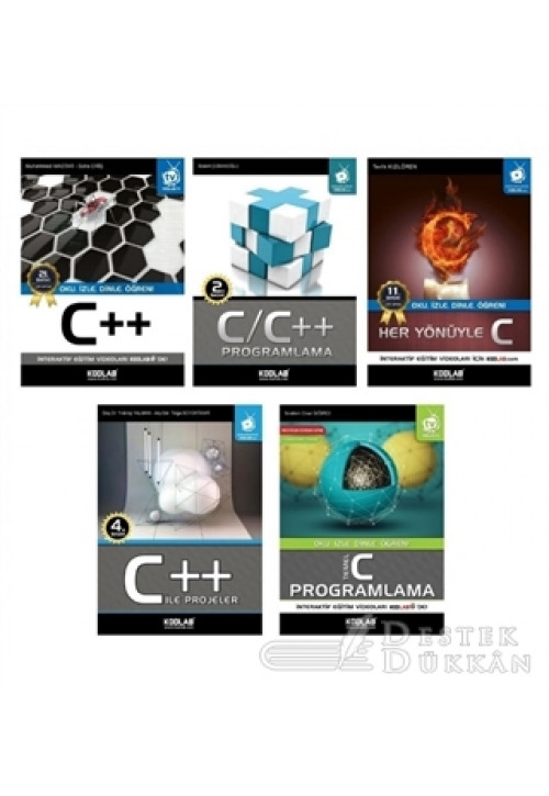 C/C++ Programlama Seti 2 (5 Kitap Takım)