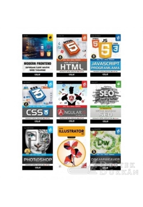 Süper Modern Web Tasarım Seti (9 Kitap Takım)