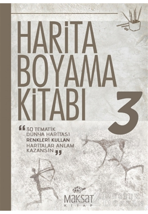 Harita Boyama Kitabı 3