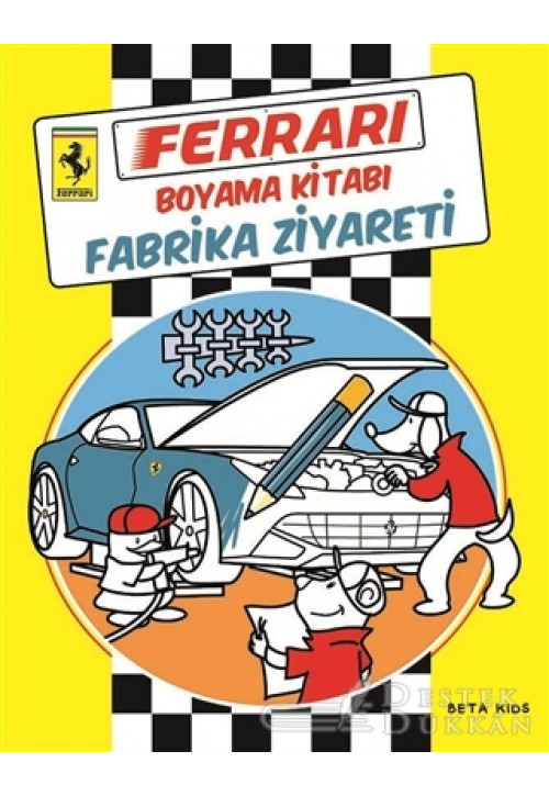 Ferrari Boyama Kitabı: Fabrika Ziyareti