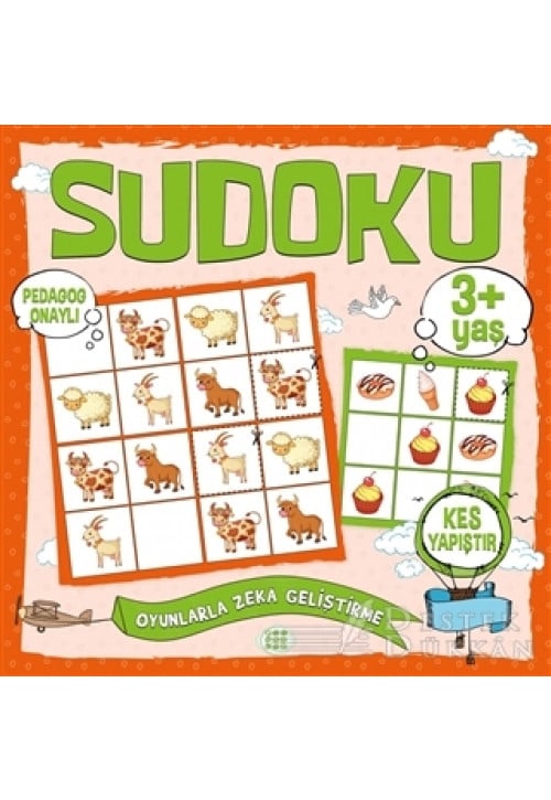 Çocuklar İçin Sudoku Kes Yapıştır (3+ Yaş)