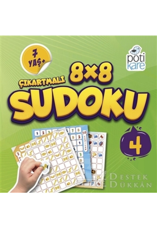 8x8 Çıkartmalı Sudoku (4)