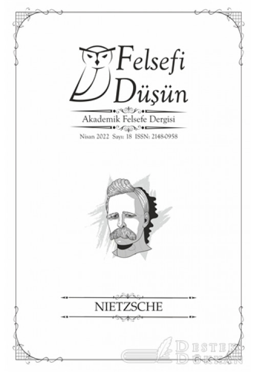 Felsefi Düşün Dergisi Sayı: 18 Nisan 2022