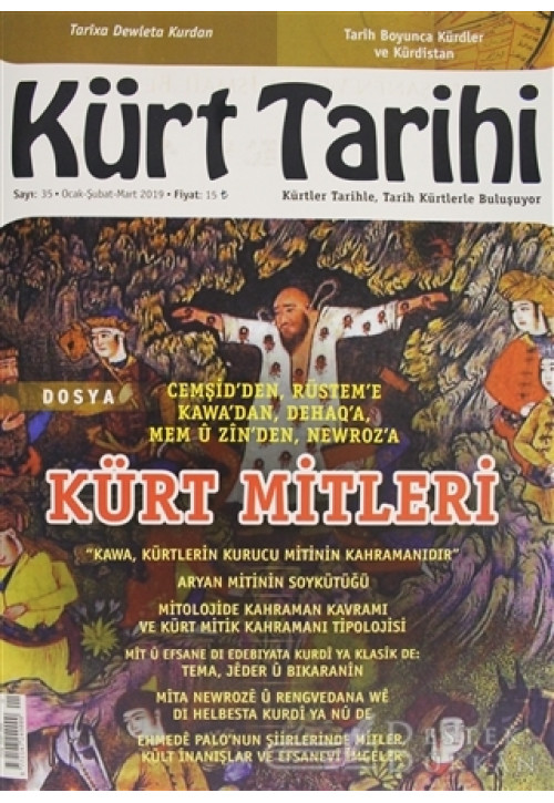 Kürt Tarihi Dergisi Sayı: 35 Ocak - Şubat - Mart 2019