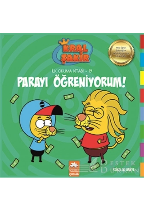 Parayı Öğreniyorum - Kral Şakir İlk Okuma Kitabım 19
