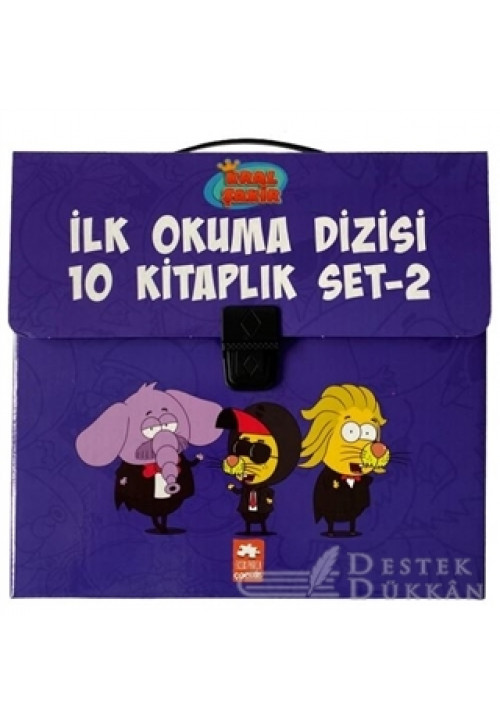 Kral Şakir İlk Okuma Dizisi Çantalı Set 2 (10 Kitap Takım)