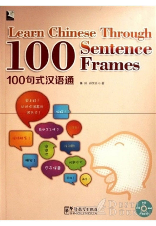 Learn Chinese Through 100 Sentence Frames +MP3 CD