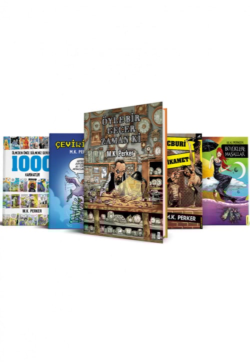 M.K. Perker Çizgi Roman Seti (5 Kitap)