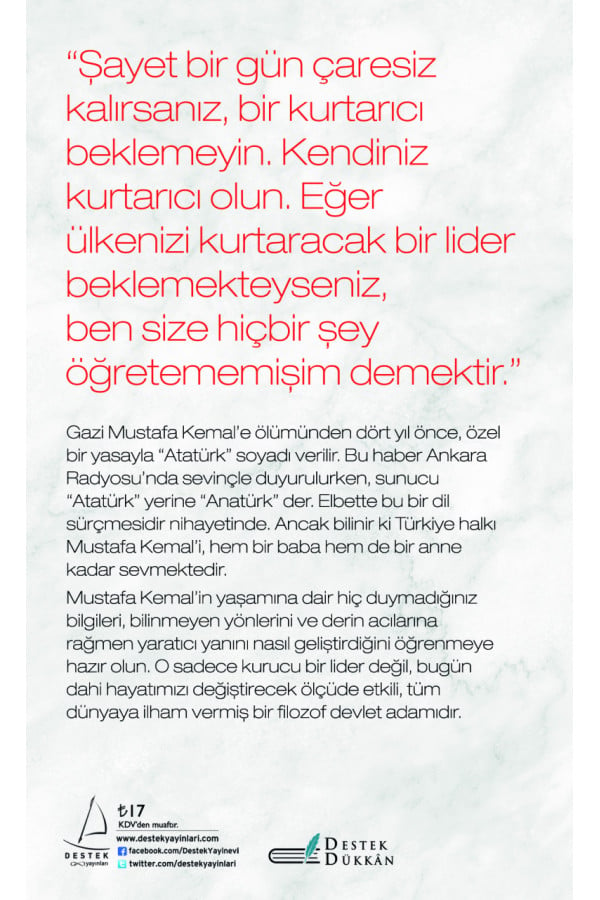 Başarıda Gururu Felakette Ümitsizliği Yenmeliyiz - Mustafa Kemal Atatürk