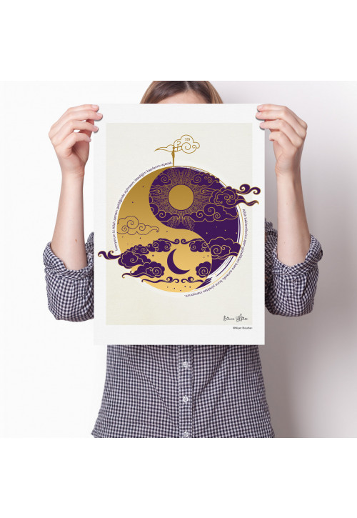 Bircan Yıldırım Yeni Dünya Düzeni Sembollü Poster - Mucizelere İnan