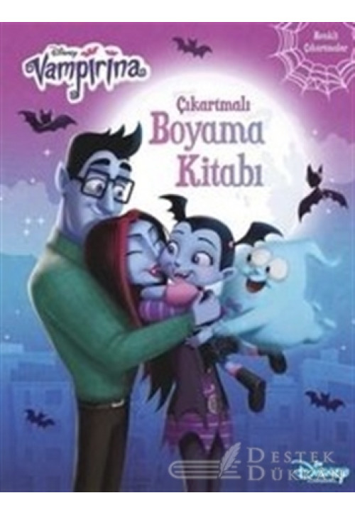 Vampirina Çıkartmalı Boyama Kitabım