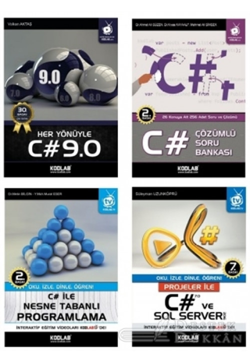 C# Eğitim Seti 2 (4 Kitap Takım)