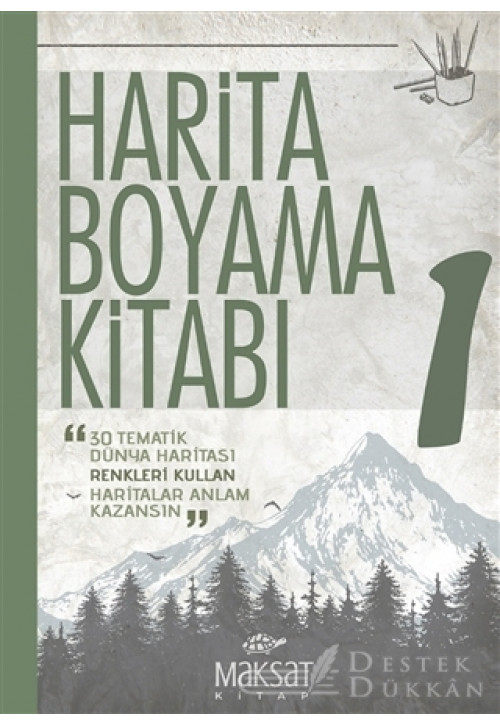 Harita Boyama Kitabı 1