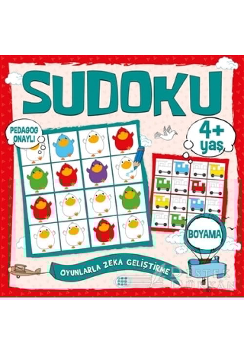 Çocuklar İçin Sudoku Boyama (4+ Yaş)