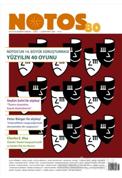 Notos Öykü Dergisi Sayı: 80 Şubat - Mart 2020
