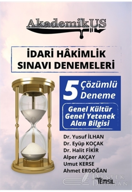 Akdemikus - İdari Hakimlik Sınavı Denemeleri
