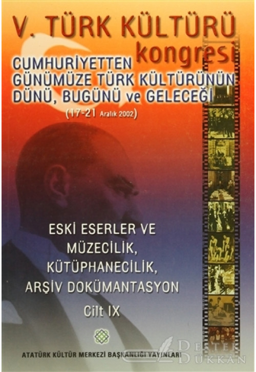 5. Türk Kültürü Kongresi Cilt : 9