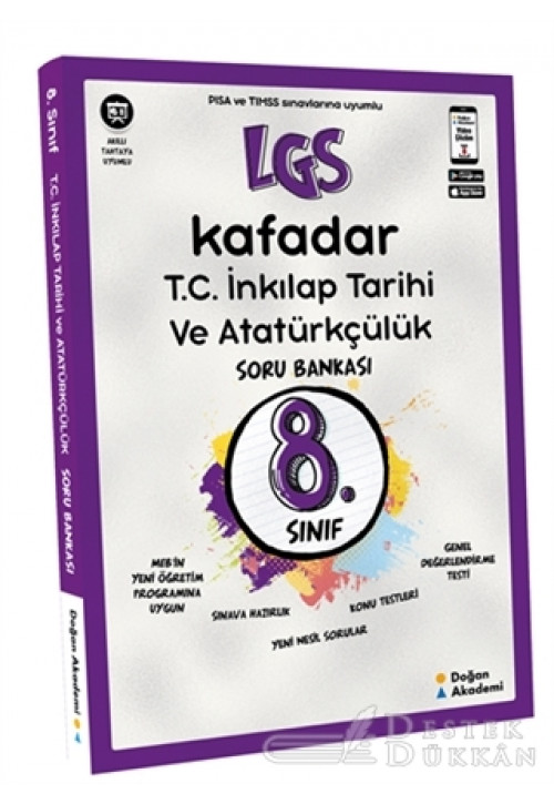 8. Sınıf LGS Kafadar T.C. İnkılap Tarihi ve Atatürkçülük Soru Bankası