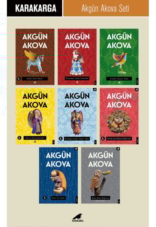Akgün Akova Seti (8 Kitap)