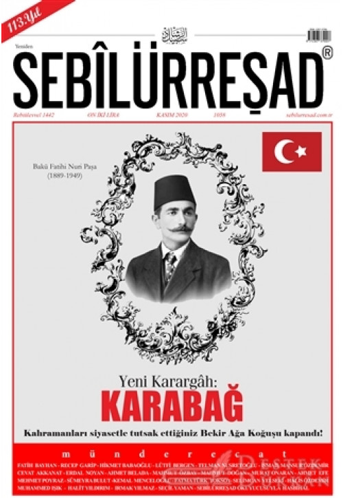 Sebilürreşad Dergisi Sayı: 1058 Kasım 2020