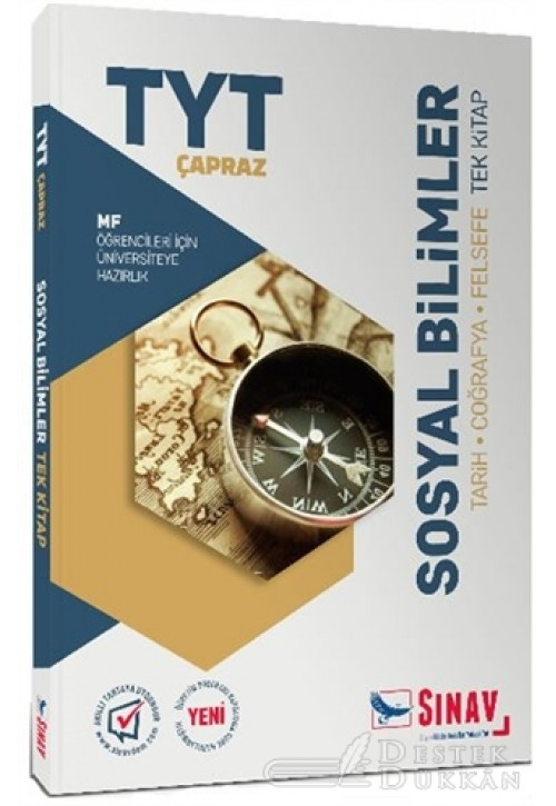 TYT Çapraz MF Öğrencileri İçin Sosyal Bilimler Tek Kitap