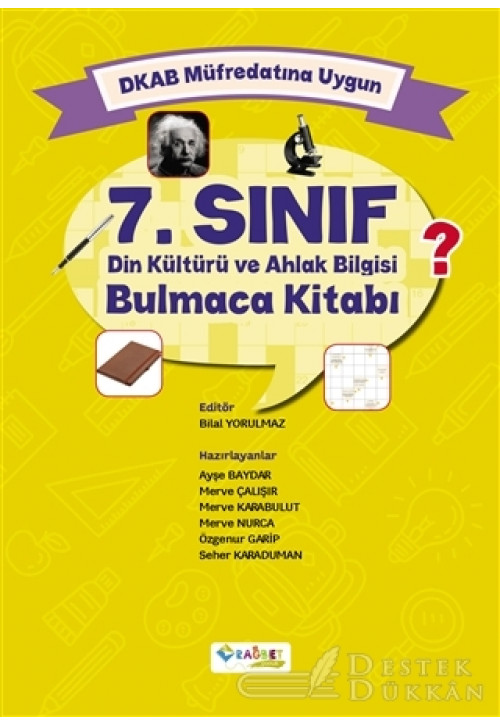 7. Sınıf Din Kültürü ve Ahlak Bilgisi Bulmaca Kitabı