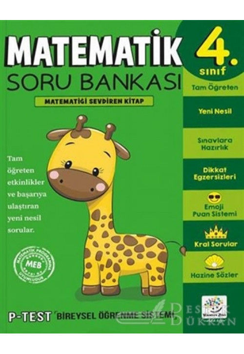 4. Sınıf Matematik Soru Bankası Matematiği Sevdiren Kitap