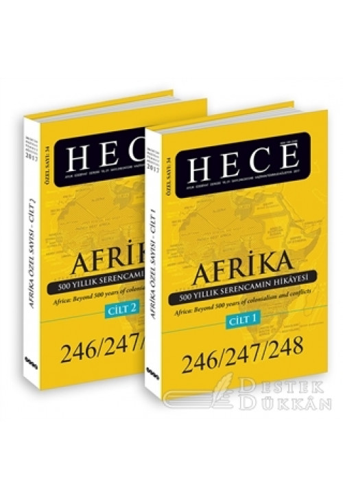 Hece Aylık Edebiyat Dergisi Sayı: 34 - Afrika Özel Sayısı 246/247/248 2 Cilt Takım (ciltsiz)