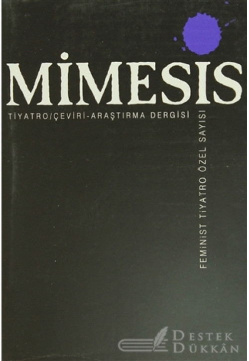Mimesis Sayı: 12 Feminist Tiyatro Özel Sayısı