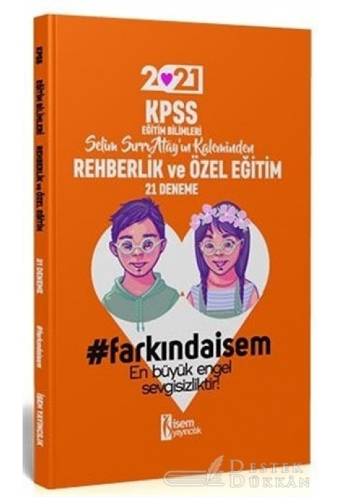 2021 KPSS Eğitim Bilimleri Rehberlik ve Özel Eğitim 21 Deneme