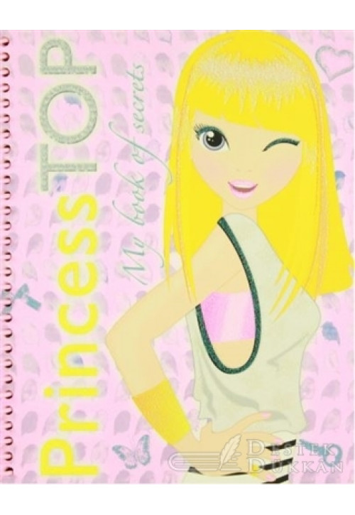 Princess Top My Book Of Secrets (pembe)
