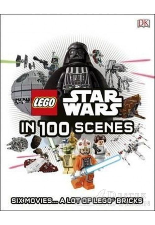 Lego Star Wars İn 100 Scenes: Six Movies A Lot Of Lego Bricks