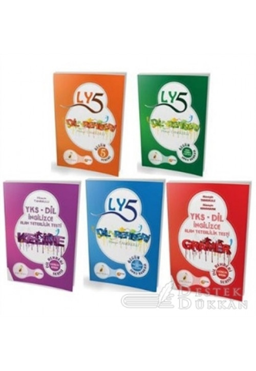 YKS Dil Rehberi Seti Kısa Cevaplı Açık Uçlu Soru Bankası, 5 Deneme, Soru Bankası, Gramer, Kelime (5 Kitap Set)