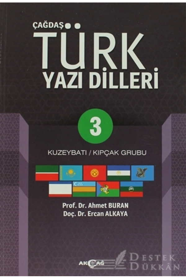 cagdas turk yazi dilleri 3 kuzeybati kipcak grubu ahmet buran destek dukkan