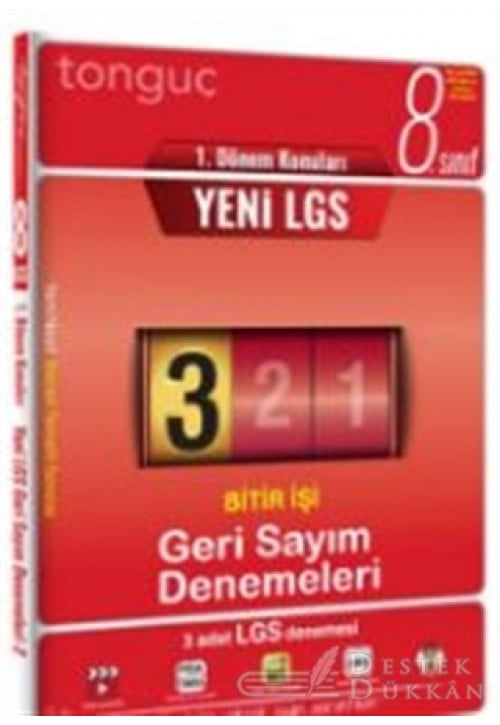 8. Sınıf LGS 1. Dönem Konuları Geri Sayım Denemeleri